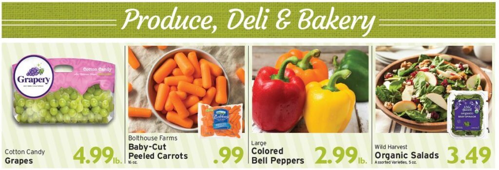 Produce, Deli, and Bakery